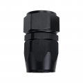 Ac Performance -20 An Straight Swivel Hose End Fitting Aluminum Black 