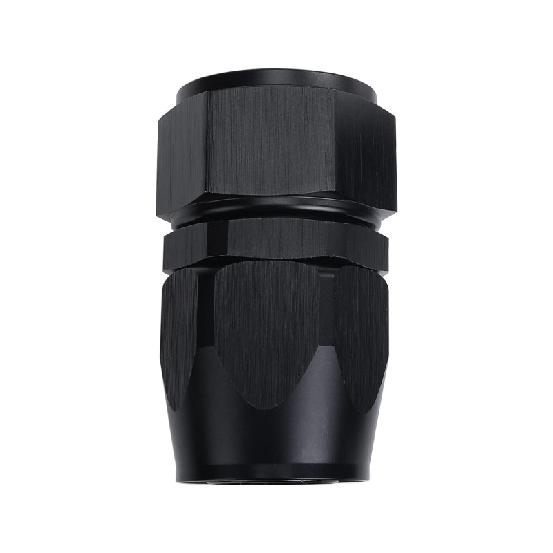 Ac Performance -20 An Straight Swivel Hose End Fitting Aluminum Black
