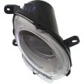 Front Passenger Side Turn Signal Parking Light Assembly For Fiat 500 2012 2019 Capa Certified Clear Lens With Chrome Trim Fits