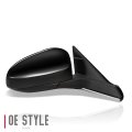 To1321363 Factory Style Passenger Right Side Mirror Manual Folding Power Adjust Heated Glass Compatible With Toyota Camry 16-17