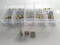 80pcs M3 M4 M5 M6 Square Nuts Sleeves Multicolor Colorful Zinc Plating Quartet Nut Sleeve