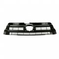 Waltyotur Front Upper Lower Grille Black Automotive Replacement For 2017 2018 2019 Highlander Hybrid Le Limited Se Xle Sport