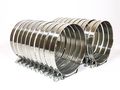 20x Premium 304 Stainless Steel T-bolt Turbo Silicone Hose Clamp 5 127-135mm 