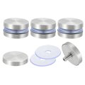 4 Pcs Sign Standoff Screws 1 2x0 7 In Stainless Steel Nail Advertising Glass For Acrylic Frame Board Connect And Fix Brushed 