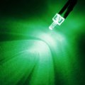Uxcell 9pcs 2mm Pre Wired Led Green Dc6-12v Clear Lens Light Emitting Diodes