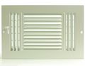 12 X 6 3-way Supply Grille Duct Cover Difuser Flat Stamped Face 