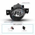 Amerilite For Nissan Vehicles Durable Halogen H11 Bulbs Socket Fog Light Assembly Pair Driver And Passenger Side