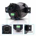 Amerilite For Nissan Vehicles Durable Halogen H11 Bulbs Socket Fog Light Assembly Pair Driver And Passenger Side