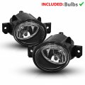 Amerilite For Nissan Vehicles Durable Halogen H11 Bulbs Socket Fog Light Assembly Pair Driver And Passenger Side