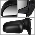 Fo1320165 Fo1321165 Pair Oe Style Manual Side View Door Mirror Compatible With Ford Ranger 98-03