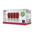 Satco S8022 Bulb Nickel Plated 4 Count