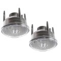 Pontiac Firebird 1998 99 00 01 2002 Turn Signal Lights Driver And Passenger Side Pair Front Lens Housing Clear Replacement For 
