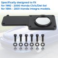 Motoqueen Auto To Manual Conversion Cover For 1992-2000 Honda Civic 1994-2001 Integra With Bolts Washers Nuts
