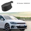 A Absopro Rear Windshield Wiper Arm Nut 5k6955435 Blade Cover Cap For Volkswagen Golf Alltrack 2017-2019 Plastic