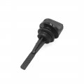 Uxcell 2pcs Black Plastic Motorcycle Engine Oil Tank Level Gauge Dipstick For Jh70
