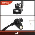 A-premium Abs Wheel Speed Sensor Compatible With Hyundai Models Tiburon 2005 2006 2007 2008 Coupe Front Driver And Passenger