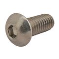 5 16-18 X 0 75 In Button Head Socket Cap Screw Stainless Steel 25 Pack 