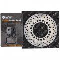 Niche Rear Brake Rotor Pad Semi Metallic Kit For Ducati 750 800 900 Supersport 61340951a 49240032a 61340381a 49240031a