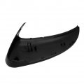 One Pair Car Side Rear View Mirror Cover Rearview Mirrors Cap Bright Black