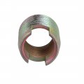 Uxcell M16x22mm Carbon Steel Zinc Plated Self Tapping Slotted Thread Insert 2pcs