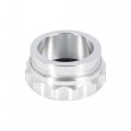 X Autohaux 2 Id Aluminium Alloy Universal Car Weld On Filler Neck Cap Oil Fuel Tank Silver Tone