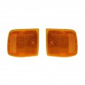 1996-2002 Chevy Express 1500 Pair Driver And Passenger Side Turn Signal Side Marker Light Lens Housing Only Gm2550151 Gm2551151 