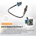 Uxcell Front Left Right Oxygen Sensor For Chevrolet Silverado 2500 3500 No 12565397 Plastic Metal Gray Blue Black
