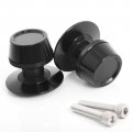 S-fight Black 10mm Swingarm Spools For Z750 And Z750s 2005 To 2015 Aluminum Cnc Billet Rear Swing Arm Sliders Pair Set With 