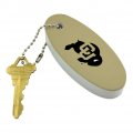 Graphics More University Of Colorado Logo Secondary Floating Keychain Oval Foam Fishing Boat Buoy Key Float