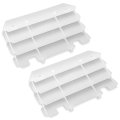 Radiator Shrouds Guards Louvers 2pcs For Kawasaki Kx125 1997-2005 Kx250 1997-2004 14037-1310-rz 14037-1179-rz 14037-1257-rz 