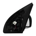 Door Mirror Passenger Side For Chevy Aveo 2005 2006 2007 Power Heated Paintable Manual Folding Gm1321327 96406191
