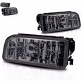 Smoke Lens Fog Light Bumper Lamps Pair For 1992-1998 Bmw E36 M3 3 Series New 