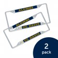 University Of California Davis Metal License Plate Frame For Front Or Back Car Officially Licensed Alumni 2-pack
