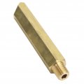 Aramox Oil Pressure Guage Adapter Extension 1 4in Npt 115mm Length Replacement For Ford 260 289 302 351 V8 Windsor Engine
