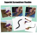 Super Bit Superbit Screwdriver Flexible Drill Extension Shaft Bits 4-color 4 Pcs