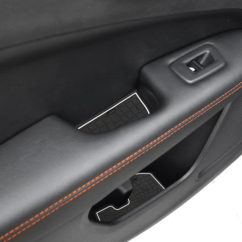 Anti-dust Door Mats For 2018 2019 2020 2021 Compass Accessories Interior Gate Liner Inserts Cup Console Mat Pack Of 20 White