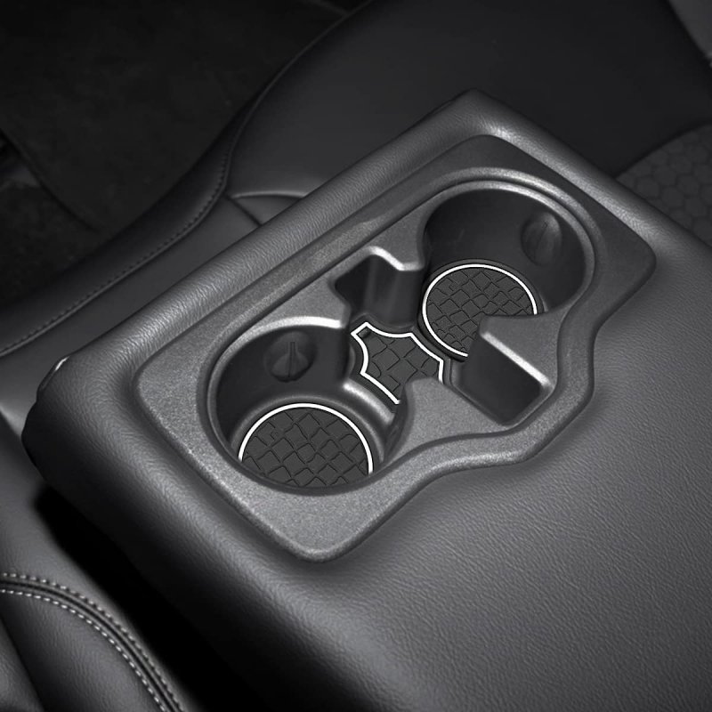 Anti-dust Door Mats For 2018 2019 2020 2021 Compass Accessories Interior Gate Liner Inserts Cup Console Mat Pack Of 20 White