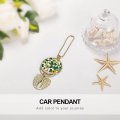 St Patricka A S Day Shamrock Irish Lucky Clover Leaves Car Pendant Rear View Mirror Hanging Accessories Interior Rearview