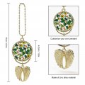 St Patricka A S Day Shamrock Irish Lucky Clover Leaves Car Pendant Rear View Mirror Hanging Accessories Interior Rearview
