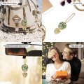 St Patricka A S Day Shamrock Irish Lucky Clover Leaves Car Pendant Rear View Mirror Hanging Accessories Interior Rearview