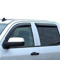 Crew Cab Only 2014-2015 Chevy Silverado 1500 2500hd 3500 Hd Gmc Sierra 2015 Smoke Window Visor Wind Deflectors 