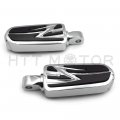 Httmt Mt216-054 Pa010x2 Lightning Footpegs Compatible With Suzuk Boulevard Intruder S83 Vs1400 Marauder 800 Vz800