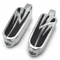 Httmt Mt216-054 Pa010x2 Lightning Footpegs Compatible With Suzuk Boulevard Intruder S83 Vs1400 Marauder 800 Vz800