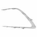 To1039244 Front Bumper Cover Molding Compatible With Toyota Camry Le 2021-2023 Passenger Right Side Smooth Dark Gray