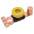 Top Post Battery Disconnect Switch Power Negative Terminal Abs Brass For 6v 12v 24v Cars Rvs Atvs