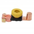 Top Post Battery Disconnect Switch Qiilu Power Negative Terminal Abs Brass For 6v 12v 24v Cars Rvs Atvs