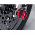 Motorcycle Frame Sliders Qiilu 1 Pair Of Carbon Fiber Front Fork Crash Protection Red