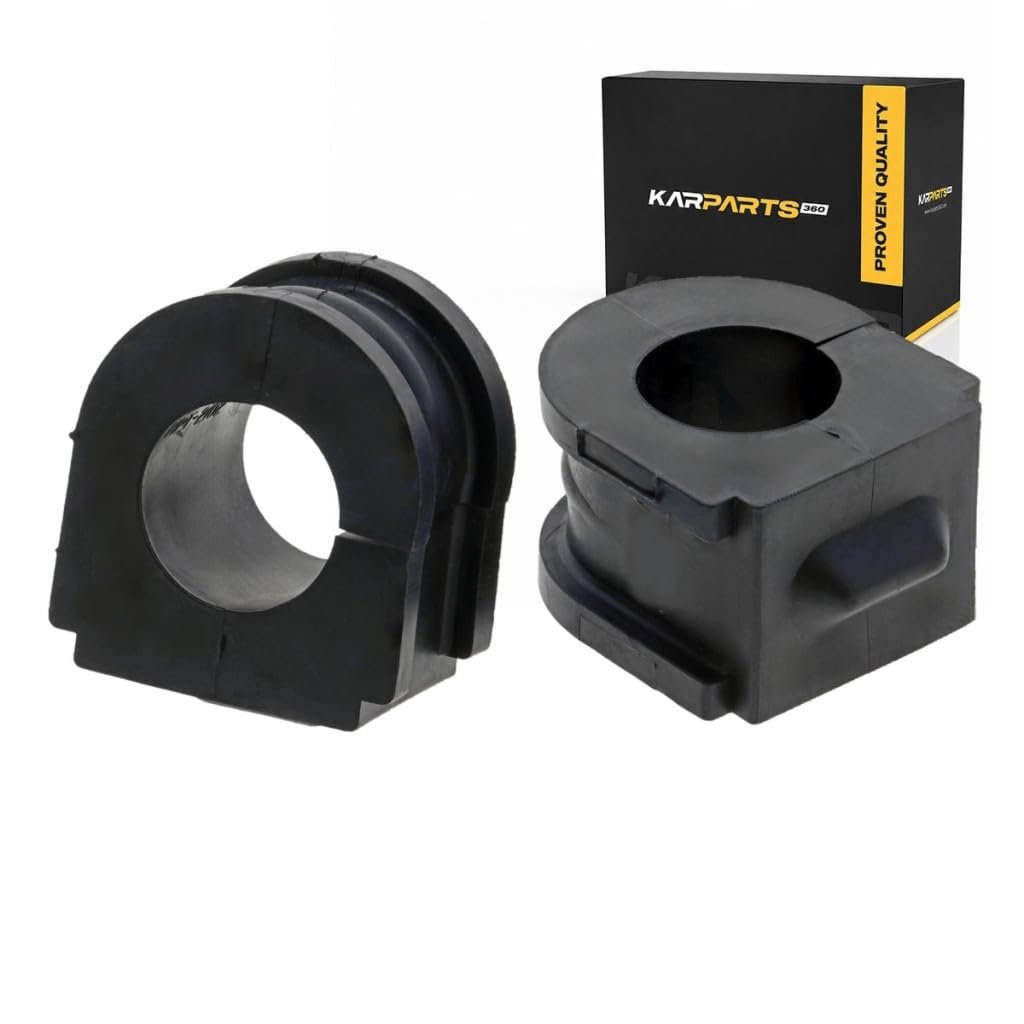 Stabilizer Bar Bushing Set For 1993 To 2000 Chevy 500 Rubber 2 Piece 1 3 Inside Diameter And 2 53 In Outside Front Position