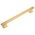 Cosmas 5 Pack 702-192bb Brushed Brass Contemporary Cabinet Hardware Handle Pull 7-1 2 Inch 192mm Hole Centers 
