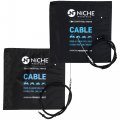 Niche Push Pull Throttle Cable Set For Kawasaki Gsxr1000 Gsxr600 Gsxr750 54011-1207 54011-1301 58300-35f10